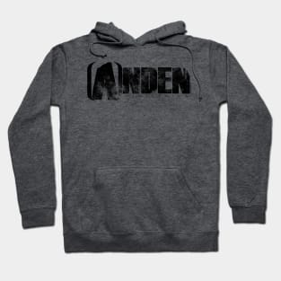 Anden Ministries Logo Black Distressed Hoodie